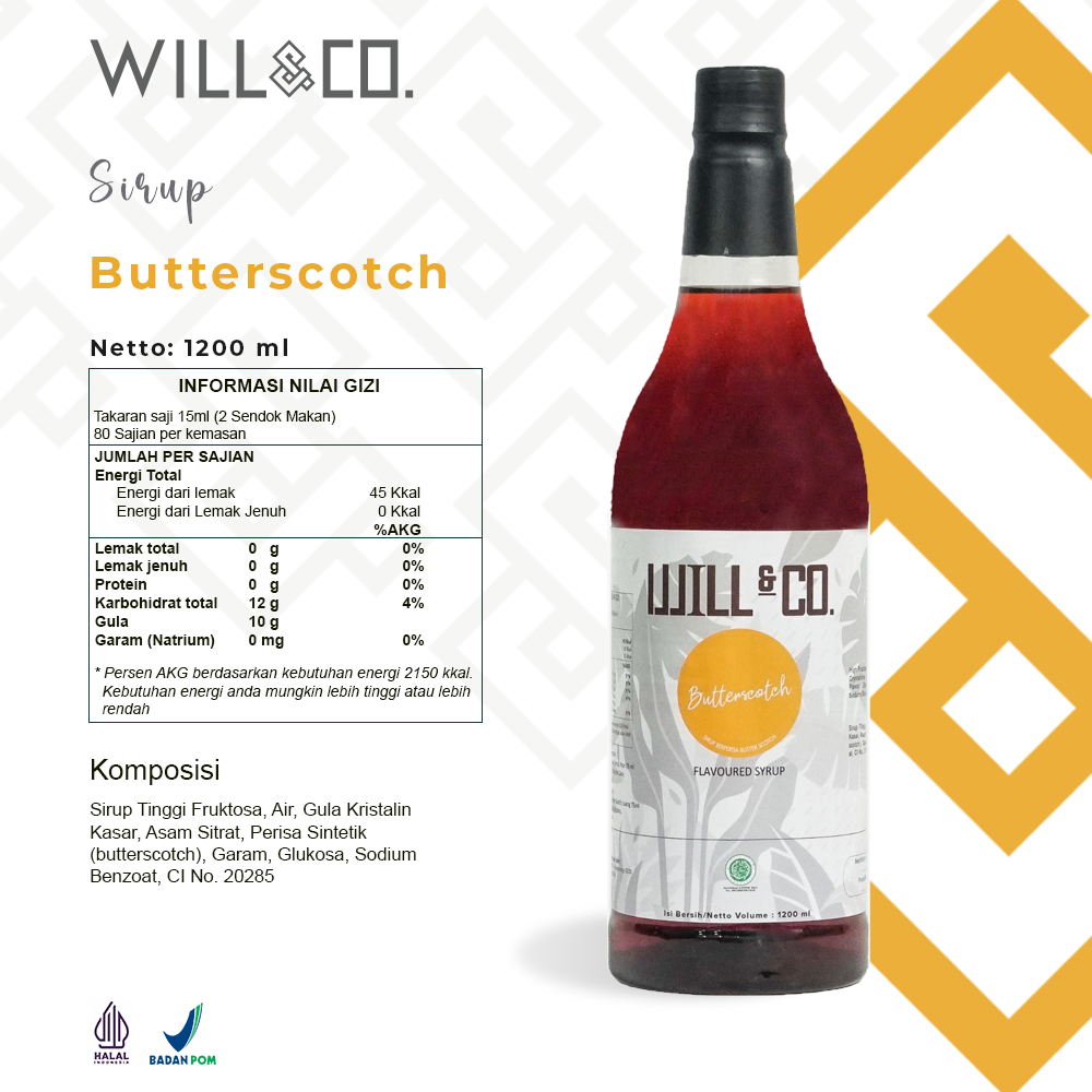 display 2 syrup butterscotch