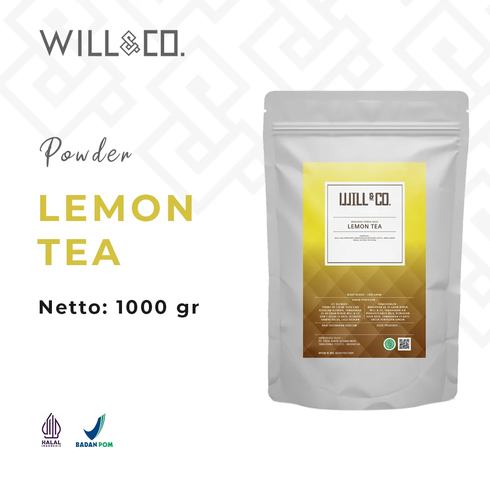 powder Lemon Tea Powder Lemon Tea