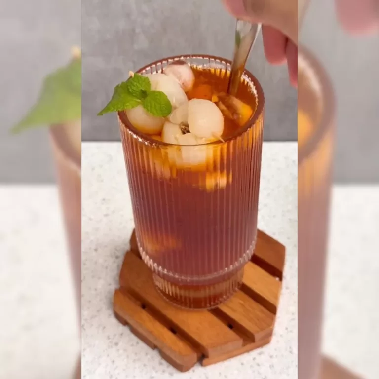 Lychee Peach Tea